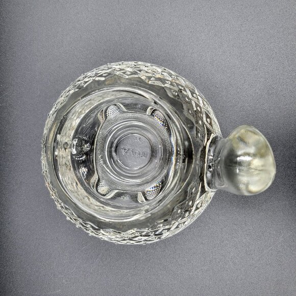Vintage Avon Clear Crystal Glass Turtle Shaped Candle Holder Votive Tea Light Re - Picture 8 of 11